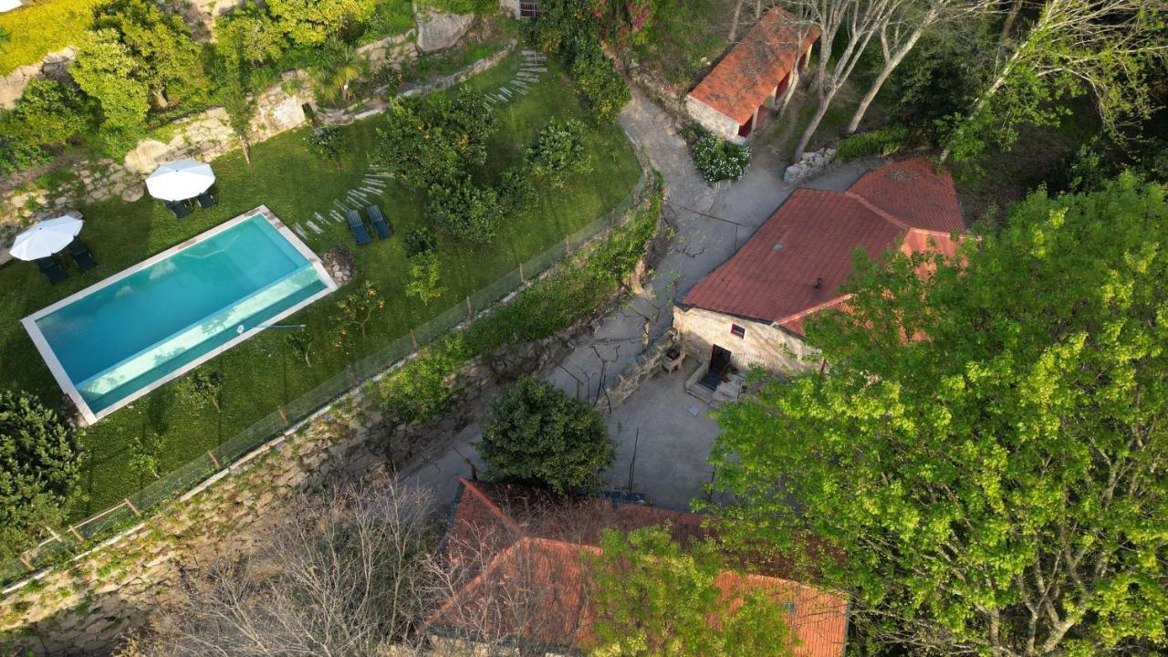 Casas Do Capitao - Paiva Valley - Pool And Nature กัสเตโล เด ไปวา ภายนอก รูปภาพ